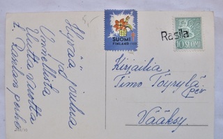 VANHA Postikortti Rasila Rivileima 1958