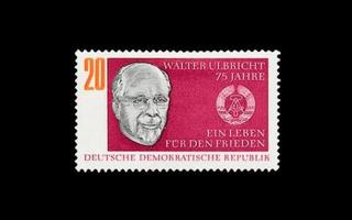 DDR 1383 ** Walter Ulbricht (1968)