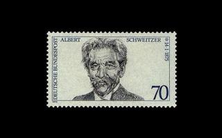 Saksa 830 ** Dr. Albert Schweitzer (1975)