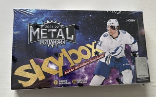Upper Deck Metal Universe Skybox 2021-22 avaamaton laatikko