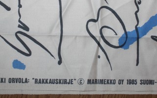 MARIMEKKO /rakkauskirje KANGAS 140x120, Heikki Orvola