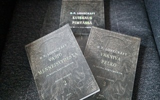 H.P. Lovecraft teokset 1-3