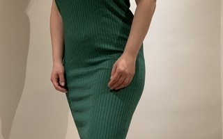 H&M vihreä mekko M