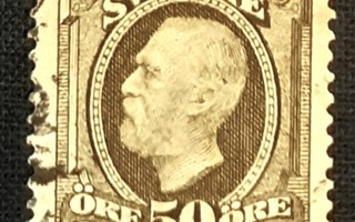 Ruotsi 1891-   Oskar II, 50 ö o
