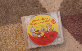 Miina ja Manu Esikoulussa ja markkinoilla CD äänikirja