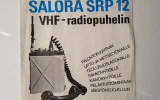 Salora SRP 12 VHF-radiopuhelin myyntiesite pienpainate