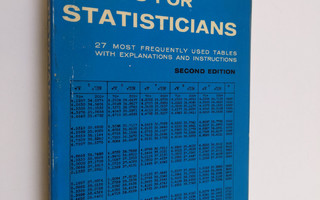 Herbert Arkin : Tables for statisticians