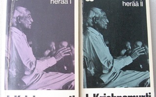 J. Krishnamurti: Oivalluskyky herää I-II, Wsoy 1977-78.