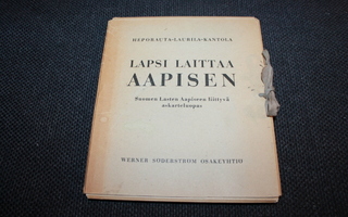 Heporauta ym. - Lapsi laittaa Aapisen 1937