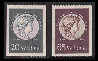 Ruotsi 394-5 ** Anna-Maria Lenngren (1954)