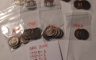 One dime 1990-1997