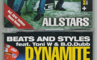 BEATS AND STYLES – 2 minttiä CD-singleä: Dynamite / Allstars