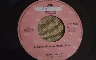 J. Karjalainen Ja Mustat Lasit – Mustat Lasit / Enkeli  7"