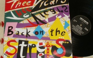 THEE VICARS ~ Back On The Streets ~ LP