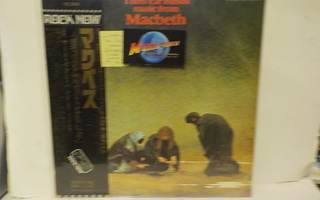 THIRD EAR BANDS - MACBETH OST M-/M- JAPANI 1. PAINOS 1972 LP