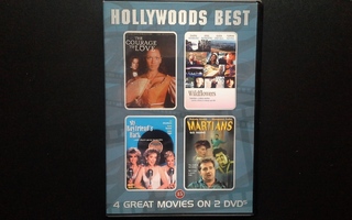 DVD: Hollywoods Best - 4 elokuvaa kahdella levyllä (388 min)