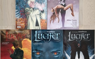 Sarjakuva-albumi US 185 – Lucifer Volumes 1-5