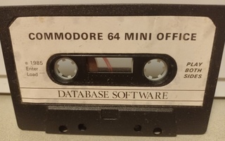 Commodore 64 mini office, kasetti, L, rare
