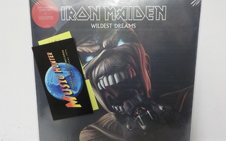 IRON MAIDEN - WILDEST DREAMS / PASS THE JAM - UUSI 7" ++