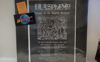 BLASPHEMY - RETURN OF THE HOODED DEMONS M-/EX+ LP