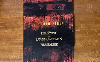Lawnmover man The Dead Zone Firestarter Stephen King DVD