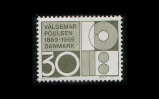 Tanska 487 ** Valdemar Poulsen (1969)