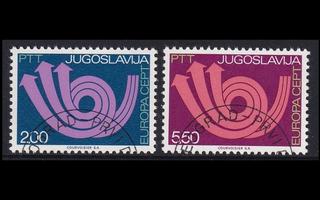 Jugoslavia 1507-8 o Europa (1973)