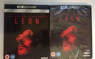 Leon (1994) Director's Cut (4K UHD + Blu-ray) Slipcover UUSI