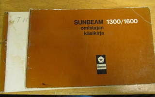 Sumbeam 1300/1600 auton käyttöohjekirja