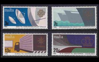 Malta 682-5 ** Tapahtumia (1983)