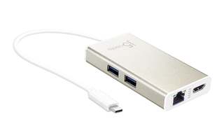 Telakointiasema j5create USB-C Multi-Adapter - HDMI™/Ether