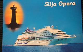 Silja Line. Silja Opera. Laivapostikortti