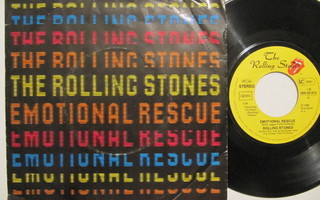 The Rolling Stones Emotional Rescue 7" sinkku Saksalainen