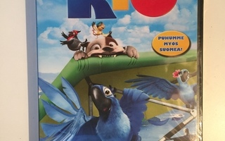Rio (DVD) Puhuttu myös suomeksi! [2011] UUSI JA MUOVEISSA!