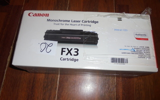 Lasertulostimeen Laser mustekasetti musta Canon FX3
