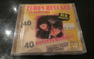 TURO'S HEVI GEE-TUPLATURO 40-BIISIÄ 2-CD