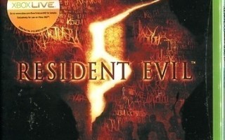 * Resident Evil 5 PAL XBOX 360 Sinetöity Lue Kuvaus