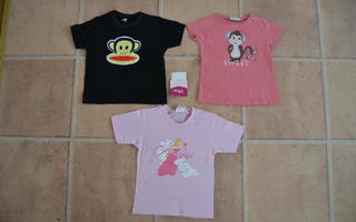 Paul Frank , ZA girls  ja Disney Prinsessa t-paidat 92cm