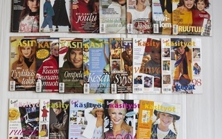 Uudet käsityöt -lehti 19 kpl vuosilta 1990-2000