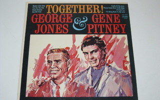 TOGETHER !  George Jones & Gene Pitney.  DLP-199  1962  USA