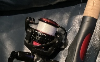 Okuma Ceymar C-25 ja Happyangler telespinning 210