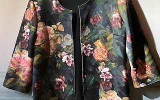 MORE & MORE upea ruusu kuvio pusero  jakku 38