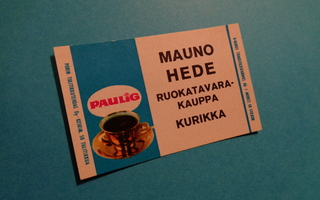 TT-etiketti Mauno Hede, Kurikka