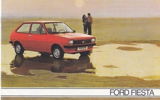 Ford Fiesta -esite, 1979