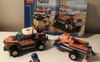 Lego City 7737 Coast Guard 4WD & Jet Scooter