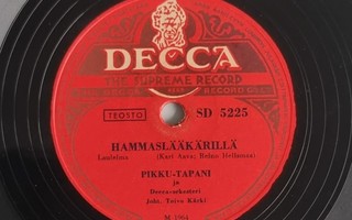 Savikiekko 1953 - Pikku-Tapani - Decca SD 5225