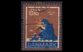 Tanska joulumerkki 27 o Pieni tulitikkutyttö (1930)