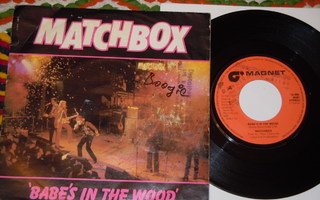 7" MATCHBOX - Babe's In The Wood - single 1981 HOL EX-