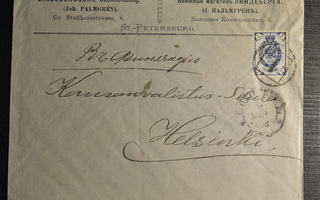 Venäjä kuori 1898 Pietari > Helsinki