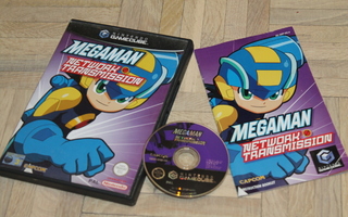 Megaman Network Transmission Nintendo Gamecube peli GC +OHJE
